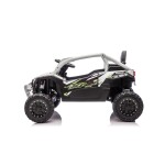 Mamido Dětské elektrické autíčko Buggy Kawasaki TERYX KRX1000 24V šedé