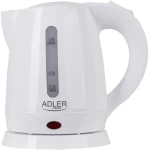 Adler AD 1272 bílá / Rychlovarná konvice / 1600W / 1 L / plast (AD 1272)