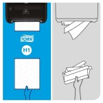 TORK 551008 Matic zásobník na ručníky v rolích - černý 37,2 x 33,7 x 20,3 cm H1