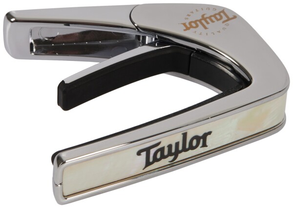Thalia Taylor White Pearl Black Logo Chrome