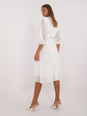 Dámské šaty LK SK 509730.08 bílé - FPrice L/XL
