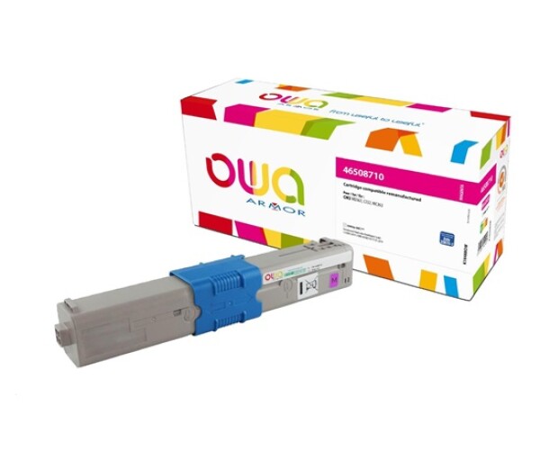 ARMOR toner pro Oki C332, MC363 (46508710), červená/magenta, 3000 str EDF_1082310