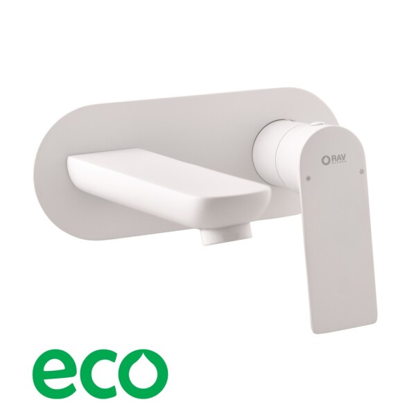 RAV Slezák - NIL - Umyvadlová baterie vestavěná, Bílá - matná NL135BMAT NL135BMAT