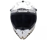 Dětská motokrosová helma Xrc MX Jasper Youth 2.0 black/white - YL / bílá