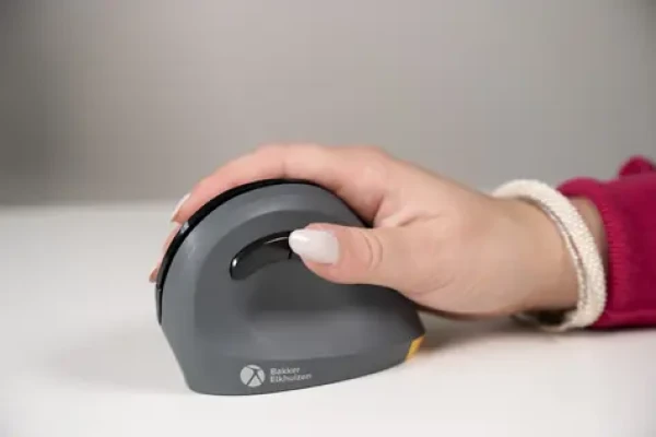 BakkerElkhuizen PRF Vertical Mouse / Ergonomická bezdrátová myš / RF Wireless / 1600 DPI / pouze pro praváky (BNEPRFDG)