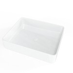 Umyvadlo na desku SAT Infinitio 50x40 cm bez přepadu SATINF5040 SATINF5040