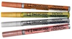 Vysoce lesklý lakový popisovač Marvy Deco Color Premium 250 - seříznutý hrot, zlatý