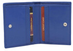 *Dočasná kategorie Dámská kožená peněženka PTN RD 220 MCL modrá jedna velikost