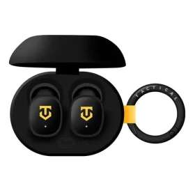Tactical StrikePods Bug CrudeOil černé / bezdrátová sluchátka do uší / Bluetooth (8596311270666)