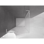 MEXEN/S - Velar L sprchový kout, posuvné dveře 90 x 90, dekor, chrom 871-090-090-33-01