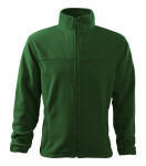 Jacket fleece pánský lahvově zelená L