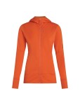 Dámská merino mikina ICEBREAKER Wmns 260 Quantum IV LS Zip Hoodie, Fervid velikost: XS