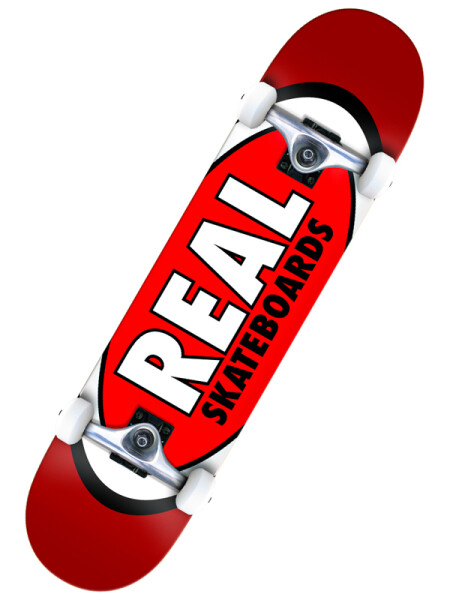 Real CLASSIC OVAL RED skateboard komplet - 7.3