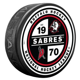 Mustang Puk Buffalo Sabres NHL Goathead Checker