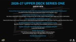 Hokejové karty NHL 2026-27 Upper Deck Series 1 Hockey Hobby Box