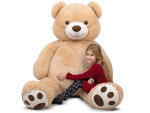 Plyšový medvěd Plush Friends 170 cm - béžový