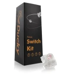 Ducky TTC Heart Switch / mechanická / 3-Pin / lineární / MX-Stem / 42g / transparentní / 110 kláves (DSK110-LPA1)