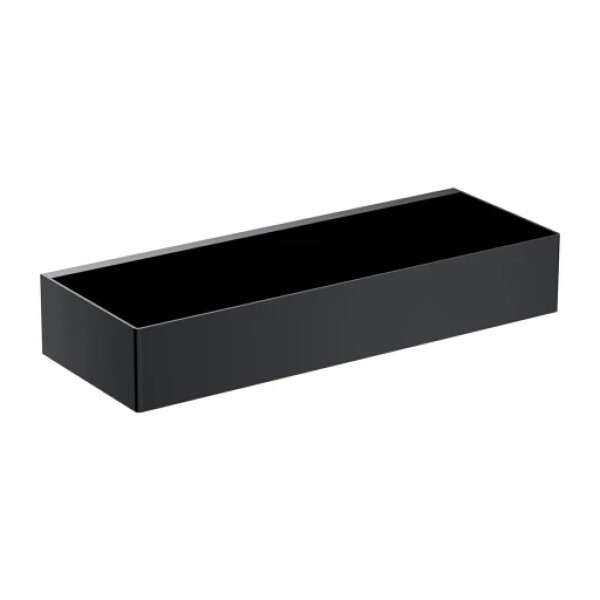 OMNIRES - Sprchový koš UNI, 30 x 5 x 11 cm, matná černá UN10335BL