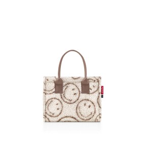 Crossbody kabelka Reisenthel Daily Shopper XS Smiley® teddy chocolate