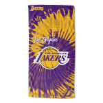 Great Branding Osuška Los Angeles Lakers NBA Psychedelic Beach Towel 76 x 152 cm