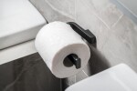 Gedy - SAMOA držák toaletního papíru, černá mat A82414