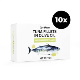 Filety z tuňáka v olivovém oleji - GymBeam (10 x 110 g) (105829-2-10x110g)