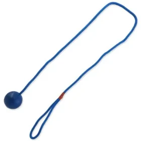 Dog Fantasy Hračka - gumový míček s provazem mix barev 5x100 cm (454-31250)