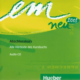Em neu 2008 Abschlusskurs: 1 Audio-CD zu Kurs- und Arbeitsbuch - Michaela Perlmann-Balme