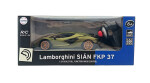 Mamido Auto na dálkové ovládání LAMBORGHINI SIAN FKP 37 R/C 1:24 zelené