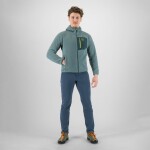 KARPOS M Moiazza Retro Hoodie Fleece, North Atlantic/Forest velikost: L