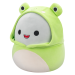 Plyšový mazlíček Squishmallows Žralok v kostýmu žáby - Gordon, 30 cm