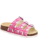 Dívčí korkové pantofle Superfit FOOTBAD Pink/Multicolored 1-800113-5650 - 38