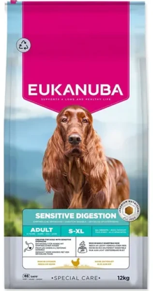 Eukanuba Special Care Sensitive Digestion 12kg / Granule pro psy / Citlivé trávení / Drůbeží receptura (174-196213)