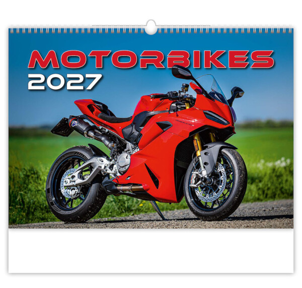 Nástěnný kalendář 2027 Helma Motorbikes