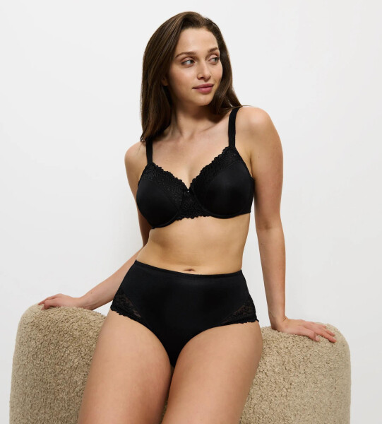 Dámské kalhotky Ladyform Soft Maxi černé - Triumph BLACK 42