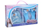 Set princezna modrý 18cm