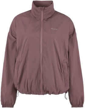 Běžecká bunda CRAFT Hypervent Oversized Wind - fialová Velikost textilu: XL