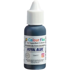 Sugarflair Colourflex univerzální tekutá barva Royal Blue 15ml