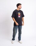 Tričko Signal x Freshlabels Triko Pink spectrum Faded Black