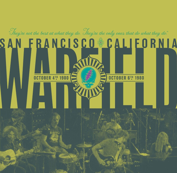 The Warfield, San Francisco, Ca Oct 4 & 6, 1980 - CD - Dead Grateful
