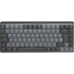 Logitech MX Mechanical Mini grafitová / Kancelářská klávesnice / bezdrátová / mechanická / Linear / BT / DE layout (920-010772)