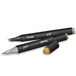 Artist skicovací fixy oboustranné, zlatá stříbrná