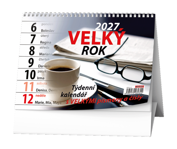 Stolní kalendář 2027 Baloušek Velký rok