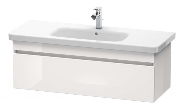 DURAVIT - DuraStyle Umyvadlová skříňka 40x113x45 cm, 1 zásuvka, lesklá bílá DS639502222