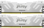 Kingston Fury Renegade White 32GB (2x16GB) DDR5 7200MHz / CL38 / DIMM / On-Die ECC / XMP / 1.45V (KF572C38RWK2-32)