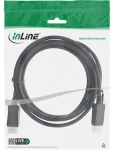 InLine DisplayPort kabel 8K černá / Kabel / DisplayPort - DisplayPort / 120 Hz / 7680 × 4320 px / 5 m (17205P)