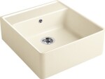 VILLEROY & BOCH - Keramický dřez Single-bowl sink Cream modulový 595 x 630 x 220 bez excentru 632061KR