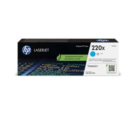 HP 220X Cyan Original LaserJet Toner Cartridge (5,500 pages) EDF_556866