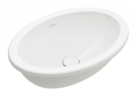 VILLEROY & BOCH - Loop&Friends Umyvadlo zápustné, 51x37 cm, bez přepadu, CeramicPlus, alpská bílá 4A6101R1