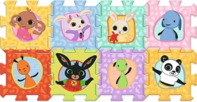 Trefl - Puzzle - Pěnové puzzle Králíček Bing a přátelé